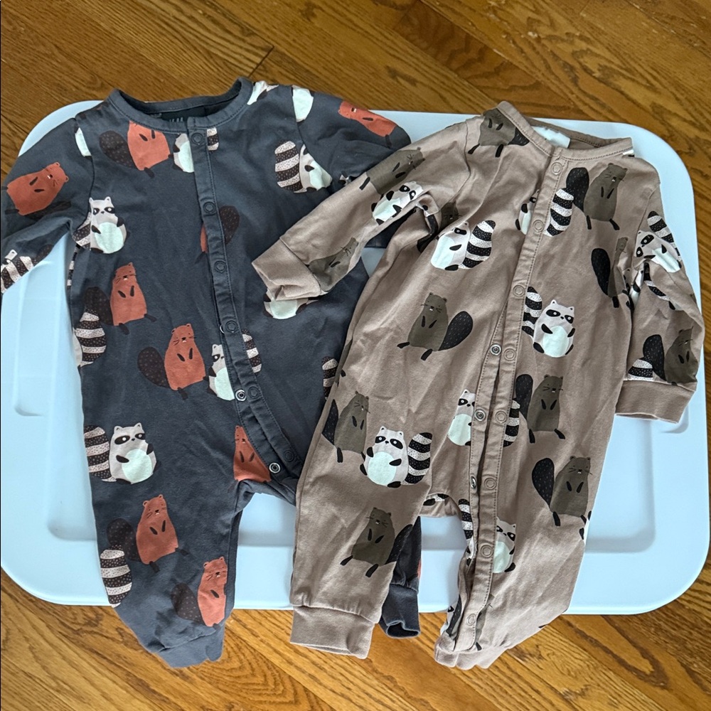 H&M Animal Print One Pieces
